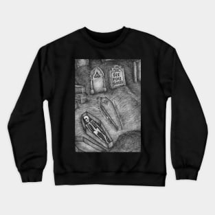 See You Soon - Pursue You To Death: Tudor zine Crewneck Sweatshirt